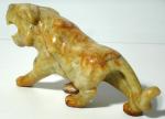Vintage Asian Hand Carved Soapstone Tiger