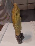 Shouxing Wise Man Soapstone Figurine - 8”