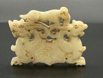 Handcarved Chinese Soapstone Dragon Figurines