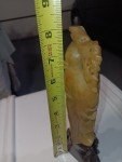 Shouxing Wise Man Soapstone Figurine - 8”