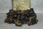 Vintage Soapstone Asian Figure with Stand