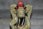 Vintage Soapstone Asian Figure with Stand