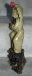 Vintage Soapstone Asian Figure with Stand