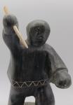 Hand Carved 6" Inuit Soapstone Figure