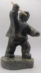 Hand Carved 6" Inuit Soapstone Figure