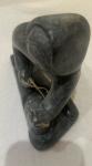 Inuit Soapstone Carving – Vintage Signed Piece
