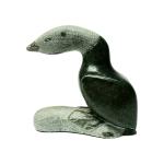 Handmade Inuit Bird Soapstone Carving by Allie