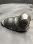 Hand-Carved Soapstone Walrus Sculpture by Inuit Artist