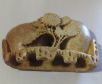Beautiful Vintage Hand-Carved Chinese Soapstone Vase