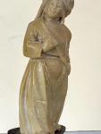 7.75" Vintage Chinese Soapstone Woman Figure Statue