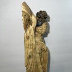Vintage Chinese Soapstone Guanyin Carved Statue 14