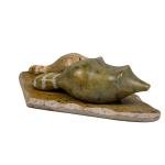 Soapstone Raccoon Pair - Hand Carved Art