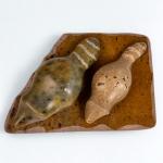 Soapstone Raccoon Pair - Hand Carved Art