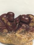 Shoushan Soapstone Carved Figure Statue