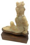 Handcrafted Chinese Guanyin Soapstone Statue