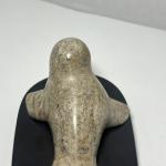 Inuit Seal Soapstone Sculpture with Base, 3.5”