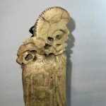 Vintage Chinese Soapstone Guanyin Carved Statue 14