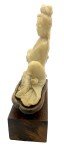 Handcrafted Chinese Guanyin Soapstone Statue