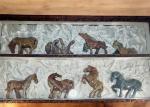 Set of 8 Vintage Chinese Soapstone Horse Figurines