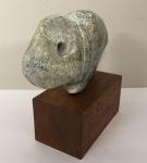Abstract Soapstone Musk Ox Animal Carving