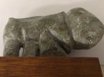 Abstract Soapstone Musk Ox Animal Carving