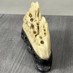 Hand Carved Vintage Soapstone Landscape Scene