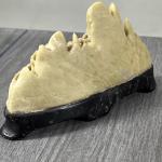 Hand Carved Vintage Soapstone Landscape Scene