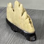 Hand Carved Vintage Soapstone Landscape Scene