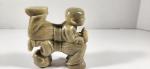 Unique Asian Soapstone Stacked Boys Paperweight Statue