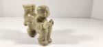 Unique Asian Soapstone Stacked Boys Paperweight Statue