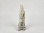 7" Vintage Hand Carved Soapstone Shou Figurine