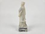 7" Vintage Hand Carved Soapstone Shou Figurine