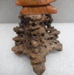 Chinese Hand Carved Shou Lao Soapstone Figure 13