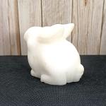 Vintage Soapstone Carved Rabbit Bunny Sculpture