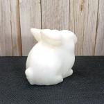 Vintage Soapstone Carved Rabbit Bunny Sculpture