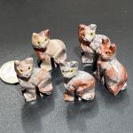 Mini Soapstone Animal Carvings - Pack of 10