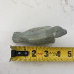 Hand-Carved Inuit Soapstone Seal Figurine