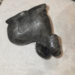 Hand Carved Ram Big Horn Sheep Soapstone Figurine