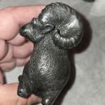 Hand Carved Ram Big Horn Sheep Soapstone Figurine