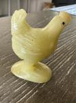 Vintage Chinese Soapstone Chicken Figurine 1.5