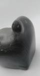 Inuit Soapstone Seal Figure - Vintage Hand Carved