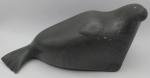 Inuit Soapstone Seal Figure - Vintage Hand Carved