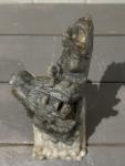 Hand Carved Vintage Chinese Soapstone Dragon Figurine