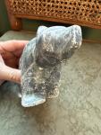 Vintage Soapstone Inuit Polar Bear Sculpture