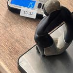 Hand Carved Vintage Soapstone Sitting Figure 7.7