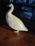 Inuit Goose Soapstone Carving - Iqaluit Design