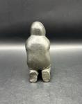 Inuit Hand Carved Soapstone Figurine - 3.5”