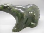 Tamarack Carved Soapstone Polar Bear Sculpture 9.5