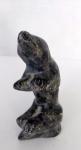 Signed 1975 Josie Papialuk Soapstone Bear