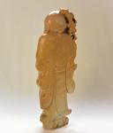 Chinese Soapstone Carving of Shou Lao, Longevity Deity